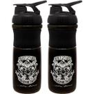 Kit 2X Coqueteleira Built 2 Last - 760ml Preto - BodyAction Kit 2X Coqueteleira Built 2 Last - 760ml Preto - BodyAction