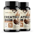 Kit 2x Creatina Gummy Chocolate Belga Ekobé 3g 60 Gomas Zero Açúcar