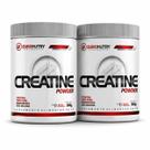 kit 2x Creatina Monohidratada 300g Euronutry Suplemento Sem Sabor 100 Pura
