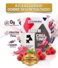 Kit 2x Creatina Monohidratada 300g (Sabor 7 Belo) 5g de Creatina por Dose Max Titanium