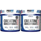 Kit 2X Creatine Monohydrate Power - 300g Sem Sabor - Profit