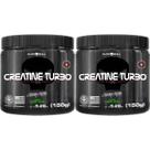 Kit 2X Creatine Turbo Monohidratada - 150g Limão - Black Skull