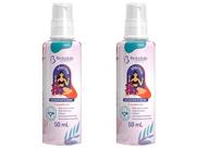 Kit 2x Desodorante Íntimo Colágeno Ácido Hialurônico Algodão Doce 50ml