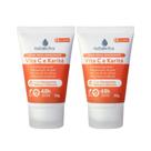 Kit 2x Desodorante Natuseiva Vita C e Karité 50g Protege 48h, Hidrata e Nutre com Vitamina C