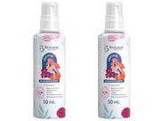 Kit 2x Desodorantes Íntimo Colágeno Ácido Hialurônico Delicada 50ml