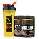 Kit 2x Egg Pro 454g + Coqueteleira 600ml - Universal