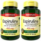 KIT 2X Espirulina 450mg 60 cápsulas - Maxinutri