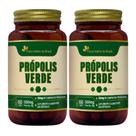 Kit 2x Extrato Seco Própolis Verde 60 Capsulas 500mg