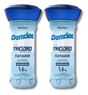 Kit 2x Flutuador Com Pastilha Tri-cloro Para Piscina 1,6kg Domclor