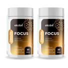 Kit 2x Focus (Sistema Nervoso) + COQ10 30 Caps 590mg Ekobé