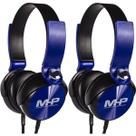 Kit 2X Fone de Ouvido - Azul - MHP