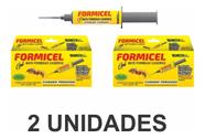 Kit 2x Formicel 10g Gel Mata Elimina Ninho Formigas Caseiras Kit 2x Formicel 10g Gel Mata Elimina Ninho Formigas Caseiras