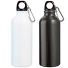 kit 2x Garrafa Squeeze Sport 500 ml TopGet Branco e Chumbo