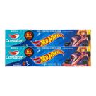 Kit 2x Gel Dental Marvel HotWheels Sabor Morango - Condor
