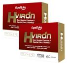 Kit 2x H-Viron 60 Cápsulas Energia Força e Potência - Apisnutri Kit 2x H-Viron 60 Cápsulas Energia Força e Potência - Apisnutri