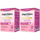 KIT 2X HairSkin Supreme com D-Pantenol 60 cápsulas - Maxinutri