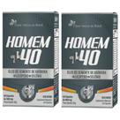 KIT 2X Homem +40 60 Cápsulas - Flora Nativa KIT 2X Homem +40 60 Cápsulas - Flora Nativa