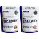 Kit 2X Hyper Whey - 900g Refil Cookies And Cream - Profit