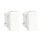 Kit 2x Interruptor Paralelo S70110304 Branco Orion Schneider