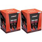 Kit 2X Iron Man Gel Fire - 10 Sachês 30g Açaí com Guaraná - New Millen