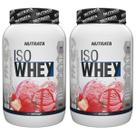 Kit 2X Iso Whey - 900g Morango - Nutrata