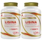KIT 2X Lisina 1000mg 60 cápsulas - Flora Nativa