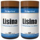 Kit 2x Lisina + Vitamina C e Zinco 60 Cápsulas Kit 2x Lisina + Vitamina C e Zinco 60 Cápsulas