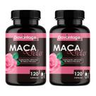 Kit 2x Ma ca Perua na Mulher Premium 500 mg 240 Cáps Davantage Lab
