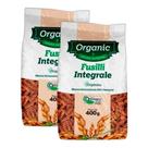 Kit 2X: Macarrão Fusilli Integral Orgânico Organic 400g Kit 2X: Macarrão Fusilli Integral Orgânico Organic 400g