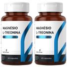 KIT 2X Magnésio L-Treonina (Treonato) Ultra Concentrado 60 cápsulas - Natulha