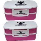 Kit 2X Marmiteira Rosa - OtimaNutri