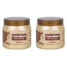 Kit 2x Máscara Capilar Nutritiva Óleo de Mandioca 500g - Naxos