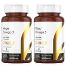 KIT 2X Mega Ômega 3 MEG-3 33% EPA / 22% DHA 60 Softgels - Natulha