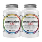 Kit 2x Multivitamínico De A Z Minerais 60 Cápsulas Flora Nativa Kit 2x Multivitamínico De A Z Minerais 60 Cápsulas Flora Nativa