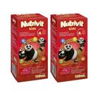 Kit 2x Nutrivit Kids Sabor Cereja 2x120ml Natulab Sabor:Cereja