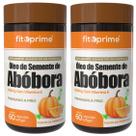 Kit 2x Óleo De Abóbora Extraído A Frio + Vitamina E 60 Cápsulas