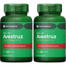 KIT 2X Óleo de Avestruz 780mg (Ômega 3, 6, 7 e 9) 60 cápsulas - Macrophytus