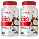 KIT 2X Óleo de Coco 1000mg 60 cápsulas - Clinicmais