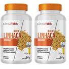 KIT 2X Óleo de Linhaça Dourada 1000mg 60 cápsulas - Clinicmais