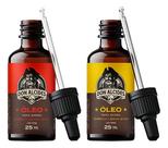 Kit 2x Óleo Para Barba Lemon Bone E Barba Negra Don Alcides Kit 2x Óleo Para Barba Lemon Bone E Barba Negra Don Alcides