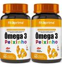 Kit 2x Ômega 3 Infantil Peixinho Sabor Cereja 60 cápsulas