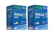 Kit 2x ômega 3 Pro meg3 60 cápsulas Lauton Kit 2x ômega 3 Pro meg3 60 cápsulas Lauton