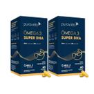 Kit 2x Ômega 3 Super Dha 1000mg Puravida 60 Cápsulas Kit 2x Ômega 3 Super Dha 1000mg Puravida 60 Cápsulas