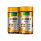 Kit 2x Ômega 3 Ultra Concentrado 824mg EPA 360mg DHA 240mg, Saúde Cerebral E Cardiovascular Denavita