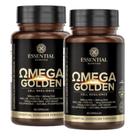 Kit 2x Omega Golden - Cell Resilience - 60 Capsulas cada - Essential Nutrition