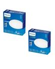 Kit 2x Painel Plafon Spot Embutir 6W Philips Red 3000K Quent Kit 2x Painel Plafon Spot Embutir 6W Philips Red 3000K Quent