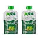 Kit 2x: Papinha Orgânica Pera, Espinafre, Abobrinha Papapá 100g
