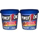 Kit 2X Pasta de Amendoim Chocolate com Avelã - 1005g - Power One Kit 2X Pasta de Amendoim Chocolate com Avelã - 1005g - Power One