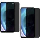 Kit 2x Películas 3D de Vidro Privacidade para Motorola Moto G34 5G