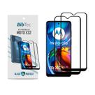 Kit 2X Películas 3D Vidro 9H para Motorola MOTO E32 Tela toda